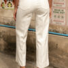 PANTALON FIONA CULOTTE EN COLOR CLOUD DANCER - Imagen 3