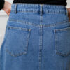 FALDA MIDI DEBBIE DENIM EN COLOR AZUL MEDIO - Imagen 2