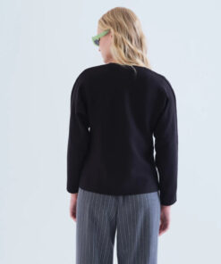 Alternative view of CARDIGAN NEGRO CON BOTONES GRANDES de COMPAÑÍA FANTÁSTICA