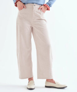 PANTALÓN DE PANA EN COLOR CRUDO de COMPAÑÍA FANTÁSTICA