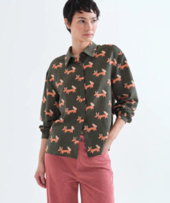 CAMISA CON ESTAMPADO VOLPE DE ZORROS de COMPAÑÍA FANTÁSTICA