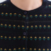 CARDIGAN AZUL MARINO CON FLORES BORDADAS de COMPAÑÍA FANTÁSTICA - Imagen 5