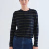 CARDIGAN AZUL MARINO CON FLORES BORDADAS de COMPAÑÍA FANTÁSTICA - Imagen 2