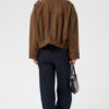 CHAQUETA OVERSIZE EFECTO ANTE DE COLOR MARRÓN de KAFFE CLOTHING - Imagen 3