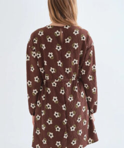 Alternative view of VESTIDO CORTO CON ESTAMPADO SANTINI DE FLORES de COMPAÑÍA FANTÁSTICA