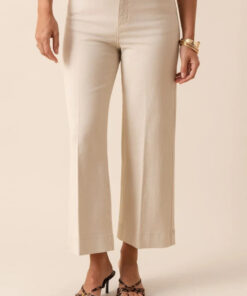 Alternative view of PANTALON FIONA CULOTTE EN COLOR TAUPE