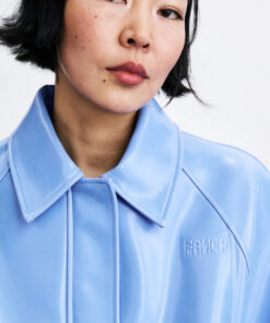 CHAQUETA PLAKA AZUL LAVANDA de FRNCH