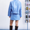 CHAQUETA PLAKA AZUL LAVANDA de FRNCH - Imagen 3