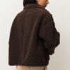 CHAQUETA REVERSIBLE MARRÓN CHOCOLATE de SYSTEMACTION - Imagen 3