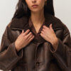 CHAQUETA REVERSIBLE MARRÓN CHOCOLATE de SYSTEMACTION