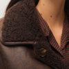 CHAQUETA REVERSIBLE MARRÓN CHOCOLATE de SYSTEMACTION - Imagen 4