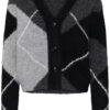 CARDIGAN KAGRITH DE ROMBOS CON LANA Y ALPACA de KAFFE CLOTHING - Imagen 5