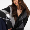 CARDIGAN KAGRITH DE ROMBOS CON LANA Y ALPACA de KAFFE CLOTHING