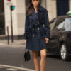 TRENCH LILLE WATER REPELLENT EN AZUL MARINO - Imagen 4